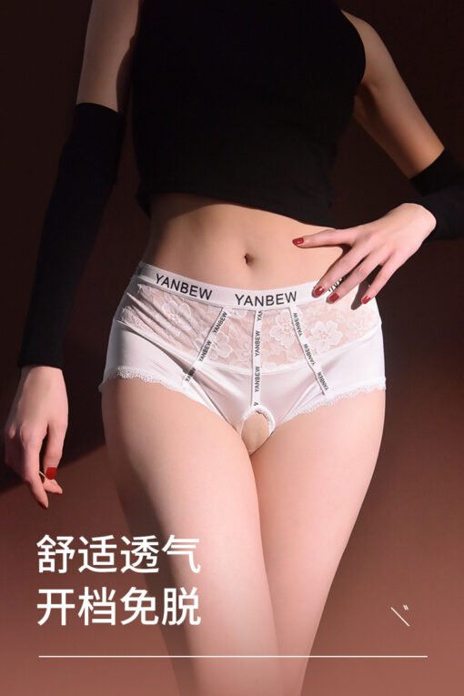 Vapetix M [Shift] 80-110 pounds-XL [Regular] 140-170 pounds  Small Matchmaker Satin Mid-Waist Belly-Tinker Silky Open Underwear plus size Pure Desire Perspectiv - Pilt 5