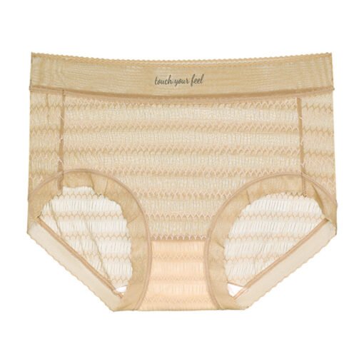 Vapetix M-XL  Spring and summer new sweet sexy lace girl briefs seamless high waist lightweight high elastic unde - 图片 5