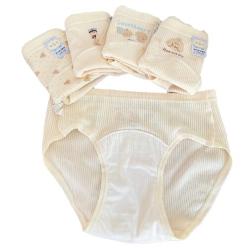 Vapetix L [100-120 pounds]-XL [120-135 pounds]  18cm extended crotch 7A antibacterial underwear girls spring new A baby cotton briefs – Bild 5