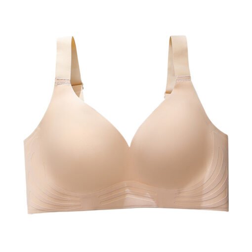 Vapetix M (Recommended 90-100 pounds 75BCD)-6XL (recommended 230-280 kg 110BCD)  Traceless Underwear Women's Thin Large Chest Small Steel Ring-Free Summer Ultra-Thin Parammary Anti - 图片 8