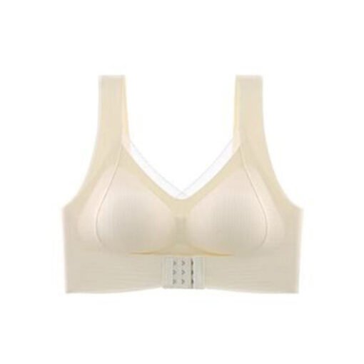 Vapetix M-XXL  Front Buckle Pull-up Non-marking Front Buckle Small Chest Push-up Bra Large Breathable Upper Collap - 图片 6