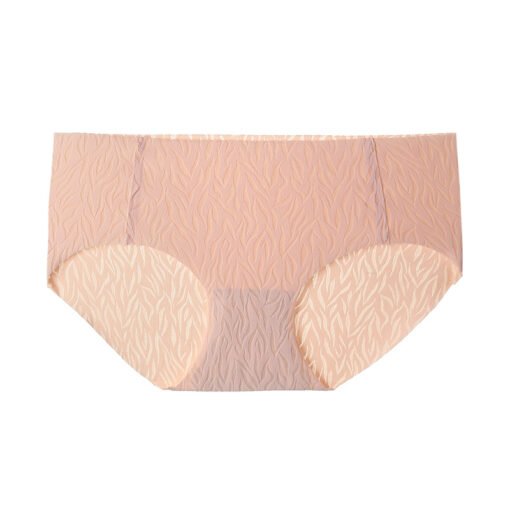 Vapetix M-XL  Spring and summer new seamless underwear women's ultra-thin breathable jacquard cotton antibacteria - 图片 6
