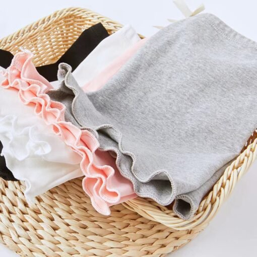 Vapetix Recommended weight for size 100 is 15-20 pounds-  Children's Bottoming Pants Safety Pants Summer Thin Milk Silk Shorts Little Girl's Anti-walking Gir - Imagen 7