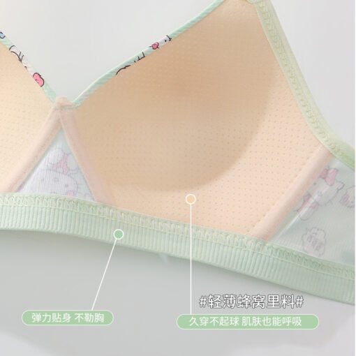 Vapetix 32/70AB cup-38/85AB Cup  New 2024 Sweet Cute Underwear Women's Small Chest Gather Students Childlike Comfortable Breathable - Kép 7