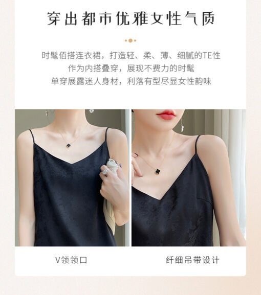 Vapetix S-XXL  24 Spring and Summer New French Style High-end V-neck Printed Elegant Long Dress Loose Slimming Com – Bild 7
