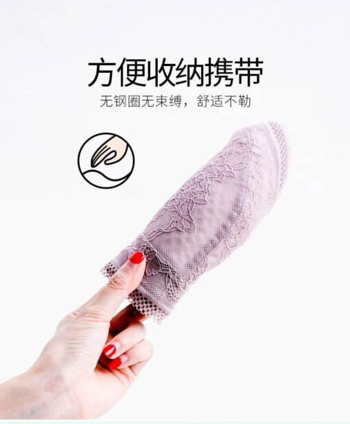 Vapetix 34/75B-46/105E  Underwear Women's Lightweight Large Chest Small Text Bra chubby girl plus size Gather-up Para Breas - 图片 7