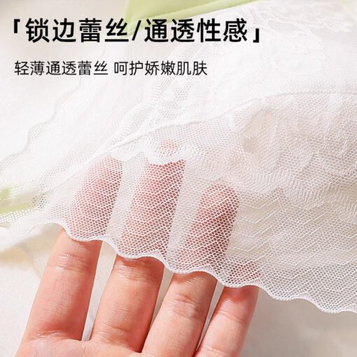 Vapetix 34/75BCD-40/90BCD  Longsha Traceless Underwear Women's Big Chest Shown Spring and Summer Ultra-thin Rabbit Ear Cup Ant - 图片 8