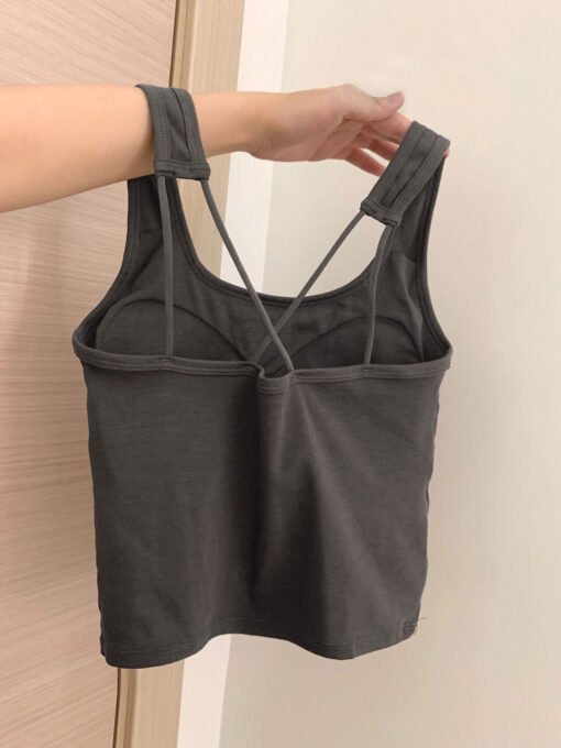 Vapetix M [Suggest 90-100 pounds]-3XL [Recommended 140-150 pounds]  plus size chubby girl White Base Small Sling Women's Belt Chest Pad Beautiful Back Bra One-piece Ve – Image 6