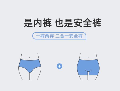 Vapetix XL [85-125 pounds]-3XL [165-200 pounds]  Ice Silk Boxer Three-point Safety Pants Summer plus size 100.00kg Cotton Crotch Anti-light 10a Anti – Image 8