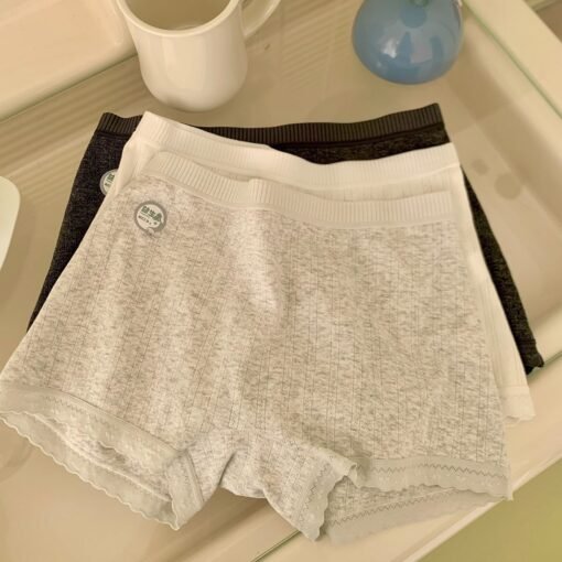 Vapetix M [80-100 pounds]-L [100-120 pounds]  Anti-running light two-in-one safety pants 7A antibacterial pure cotton boxer underwear women's ant – Image 8