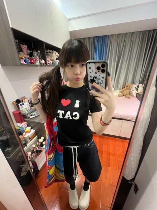 Vapetix S-2XL  High-quality pure cotton 220g 40 pieces of wool + elastic printing with slim waist-tight short-slee