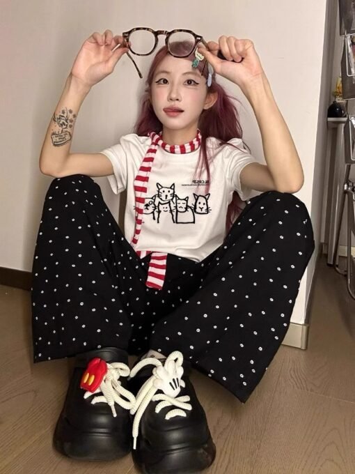 Vapetix S-2XL  Official figure cotton 40 220g (92% cotton 8% spandex) shoulder short sleeve T-shirt women's printi - Obrázek 2