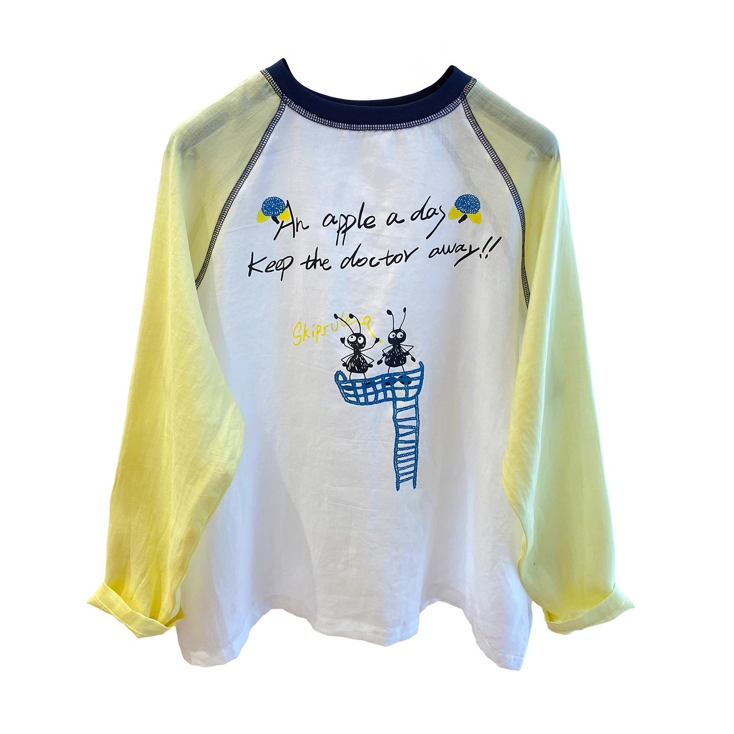 Vapetix M-4XL Printed + Solana Neckline + Snow Cotton Large Size 240 Pounds Splicing Sun Protection Long Sleeve T – Bild 3