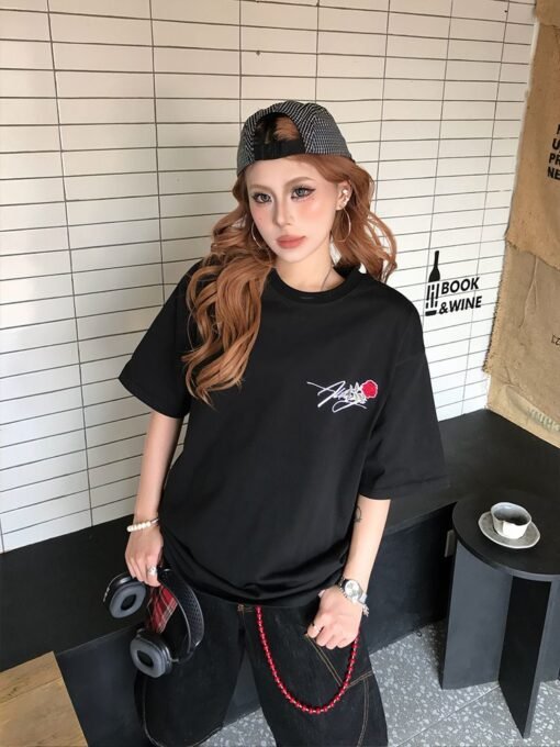 Vapetix M-2XL  Embroidered + hot melt non-stick 220g pure cotton ribbed collar + shoulder pull from the back - Obrázek 9