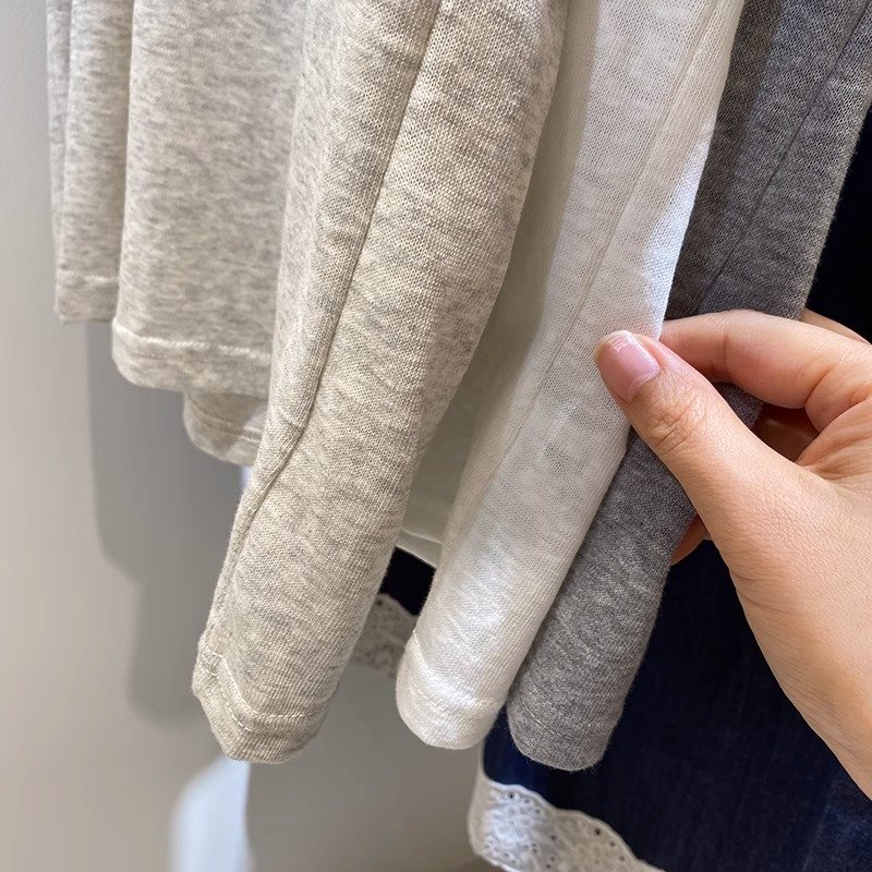 Vapetix S-3XL Official Image 21-ply Pure Cotton 210g 100% Cotton Short Sleeve T-shirt for Women Printed Cartoon C - 图片 4