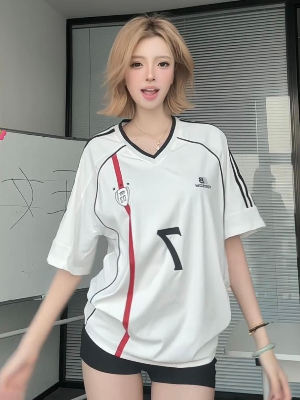 Vapetix M-2XL Vintage American Style Contrast Color Quick-Dry V-Neck T-Shirt for Men and Women - Summer New Arriv – Bild 2