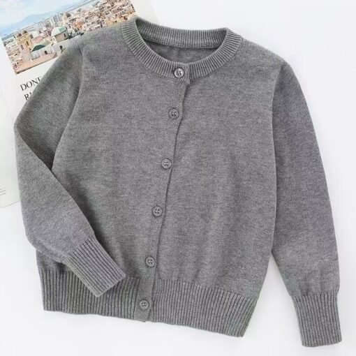 Vapetix S-L  Spring and Autumn New Round Neck Women's Cardigan All-match Western Style Loose Slim Thin Sweater S – Bild 8