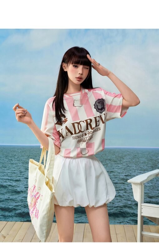 Vapetix M-2XL  Original work, original fabric, Su/New/Hao same style striped short sleeve basketball T-shirt with - Afbeelding 9