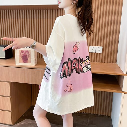 Vapetix M-2XL  | Photo Shoot | 21 Pieces Super Cool Cotton 220g | Back Collar | Embroidered Sparkling Cartoon Shor - Afbeelding 4