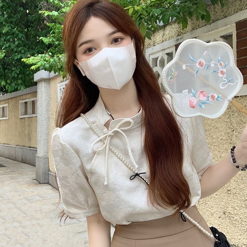 Vapetix S-XL Light mature style women's summer clothing national trend ethnic new Chinese style modified cheongs