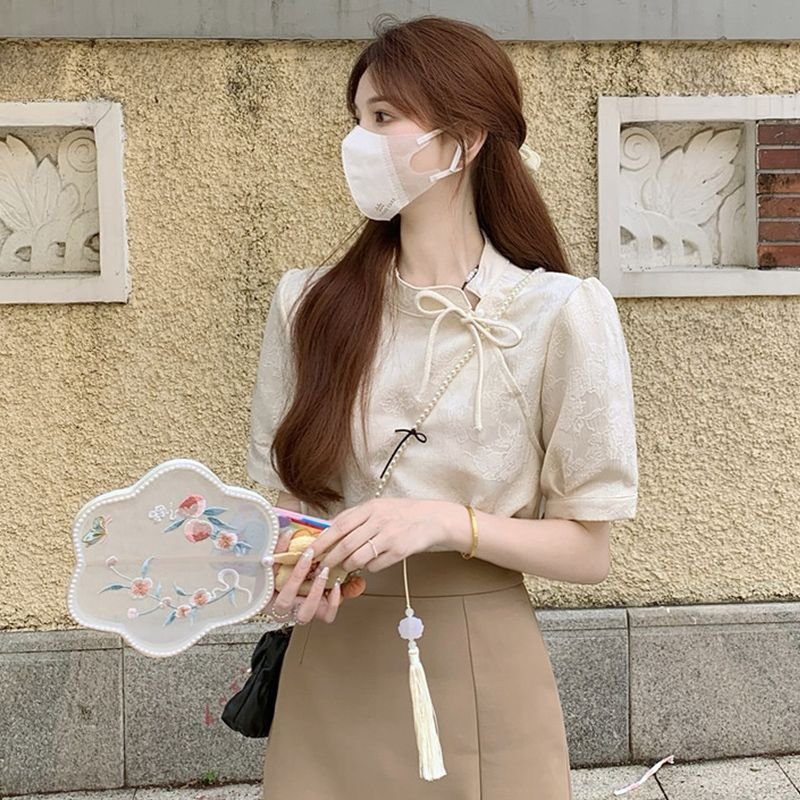 Vapetix S-XL Light mature style women's summer clothing national trend ethnic new Chinese style modified cheongs - 图片 7