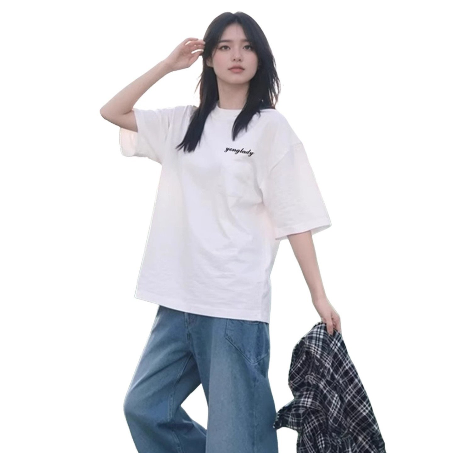 Vapetix S-3XL Official Image 21-ply Pure Cotton - 210g 100% Cotton Summer Casual Loose Cartoon Print Short-sleeve - 图片 2