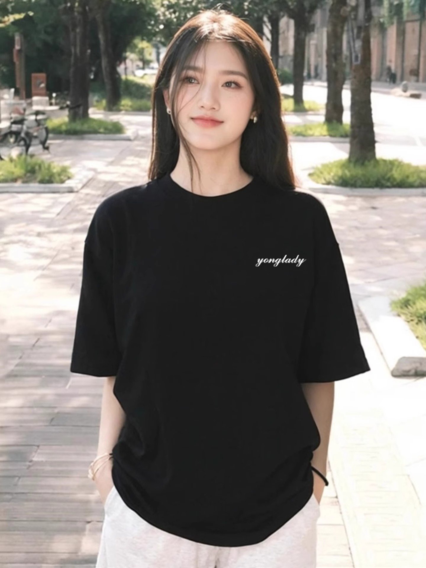 Vapetix S-3XL Official Image 21-ply Pure Cotton - 210g 100% Cotton Summer Casual Loose Cartoon Print Short-sleeve - 图片 6