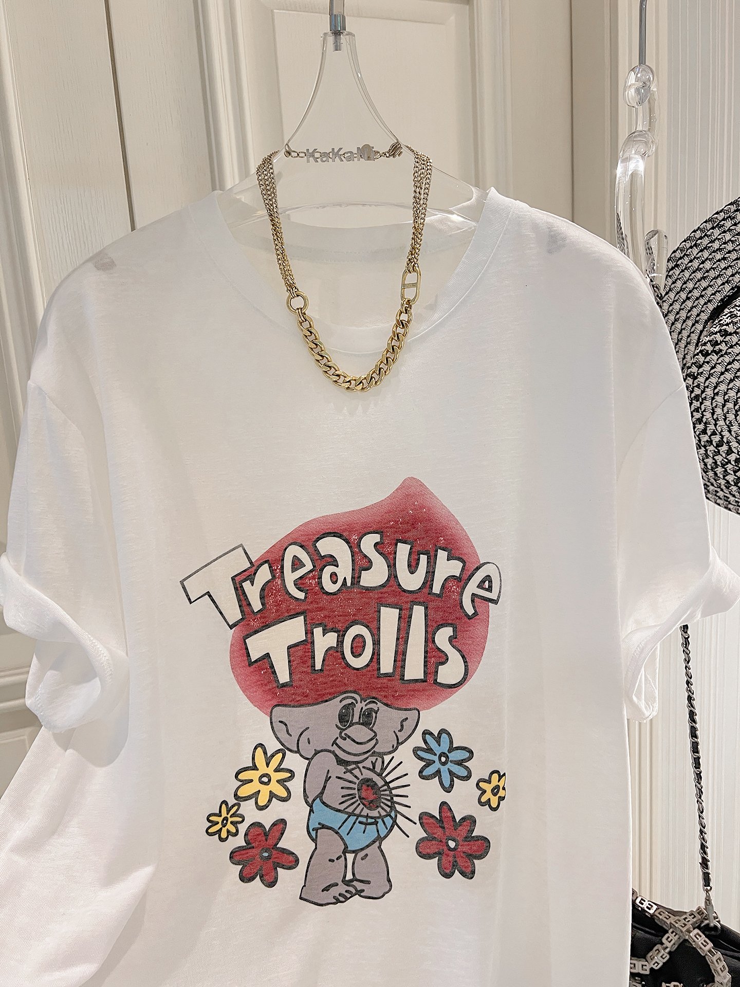 Vapetix S-3XL 2025 Summer 21 Piece Pure Cotton - 210g 100% Cotton Loose Casual Cartoon Print Short Sleeve T-Shirt - 图片 7