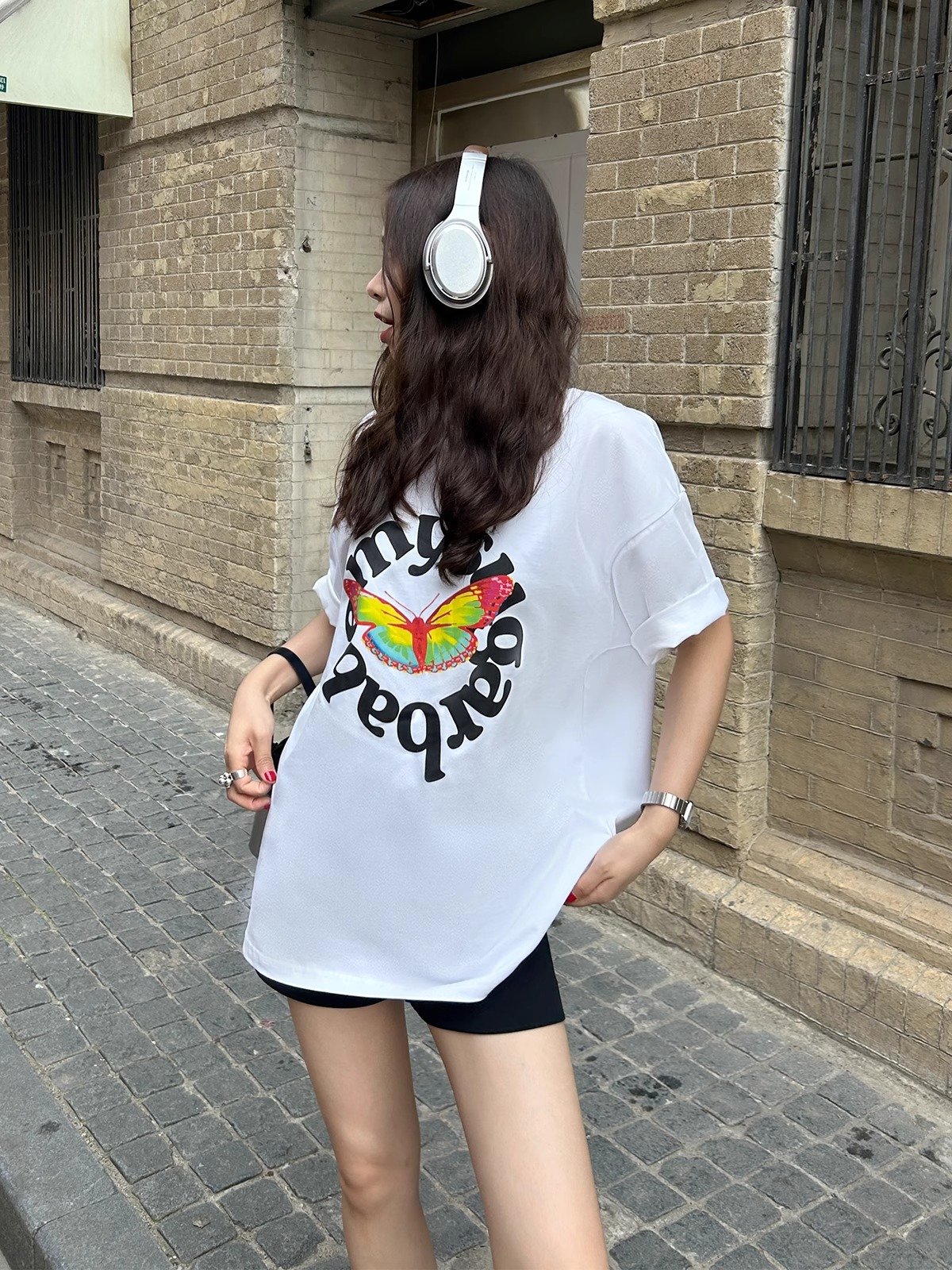 Vapetix S-3XL Korean Foreign Trade 21 Cotton - 210g 100% Cotton Summer Casual Loose Cartoon Print Short Sleeve T- – Bild 8