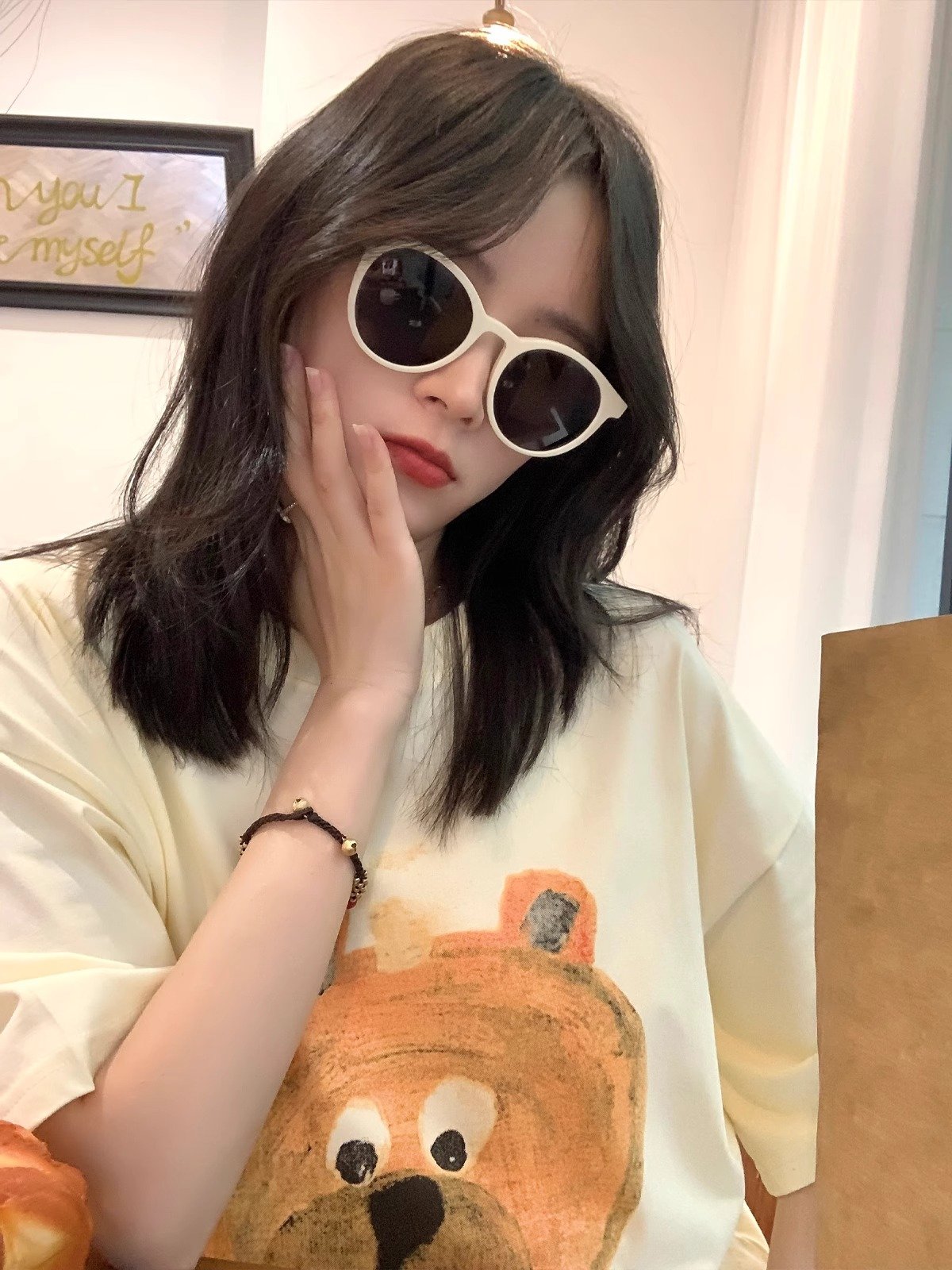 Vapetix S-3XL Summer 2025 21 Piece Pure Cotton - 210g 100% Cotton Loose and Casual Cartoon Print Short Sleeve T-S - 图片 3