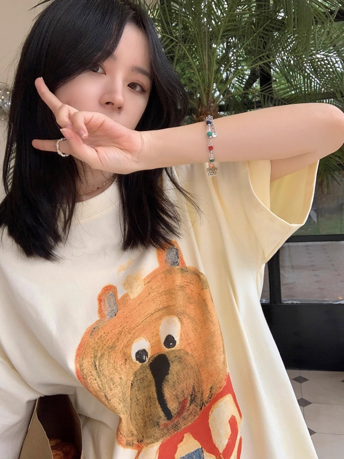 Vapetix S-3XL Summer 2025 21 Piece Pure Cotton - 210g 100% Cotton Loose and Casual Cartoon Print Short Sleeve T-S - 图片 4