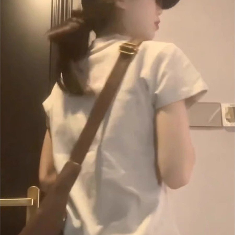 Vapetix S-2XL South Korean trade new 40 pieces pure cotton 220g 92% cotton 8% spandex regular shoulder short slee – Bild 5