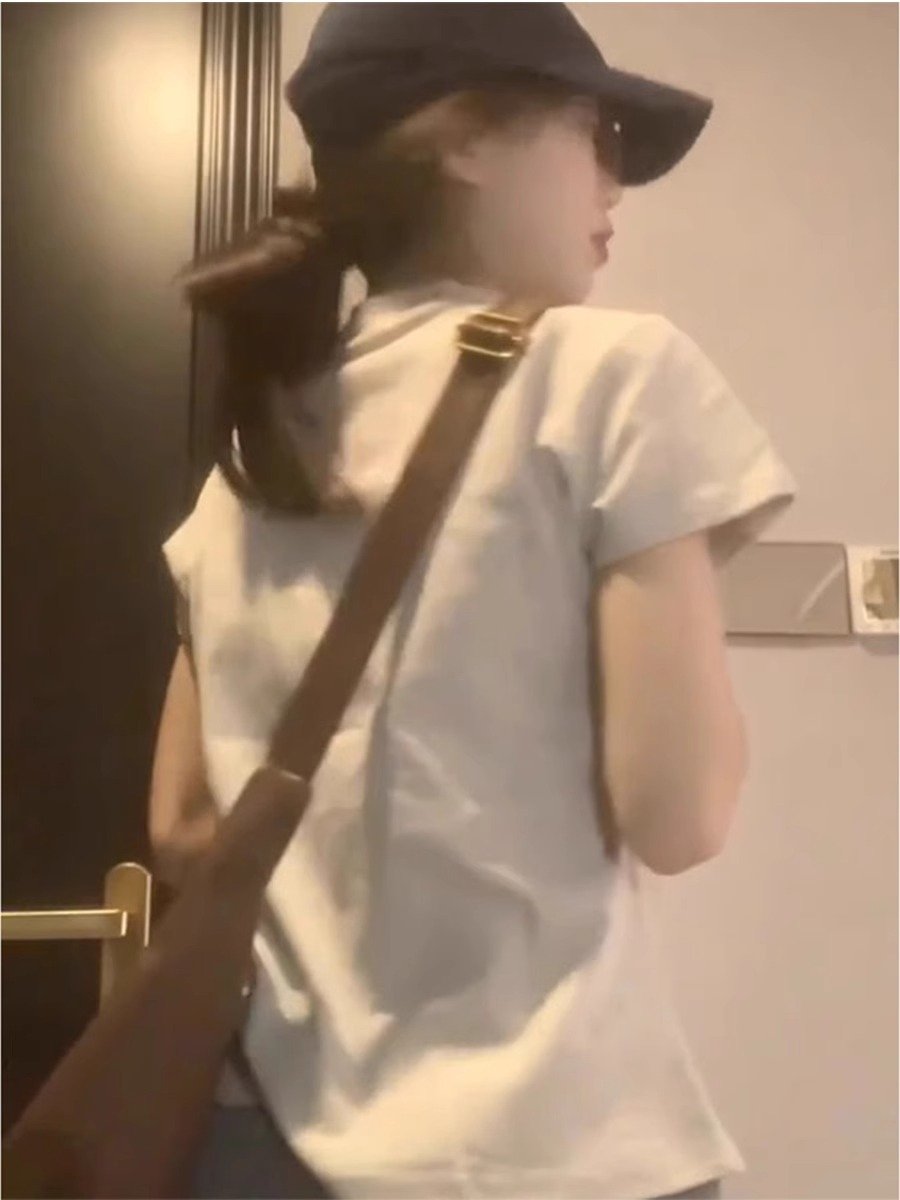 Vapetix S-2XL South Korean trade new 40 pieces pure cotton 220g 92% cotton 8% spandex regular shoulder short slee – Bild 9