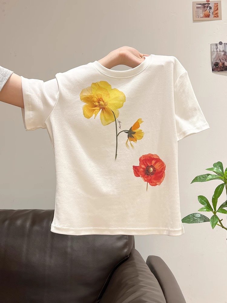 Vapetix S-2XL Korean Foreign Trade New 40-Thread Pure Cotton 220g 92% Cotton 8% Spandex Straight Shoulder Short S - 图片 3