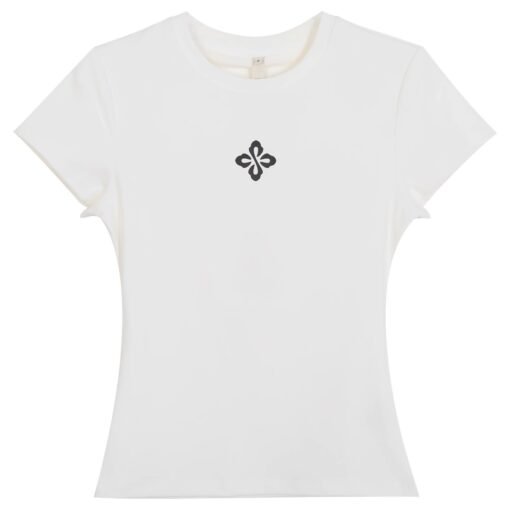 Vapetix S-2XL  Korean Foreign Trade New 40-Thread Pure Cotton 220g 92% Cotton 8% Spandex Straight Shoulder Short S – Bild 8