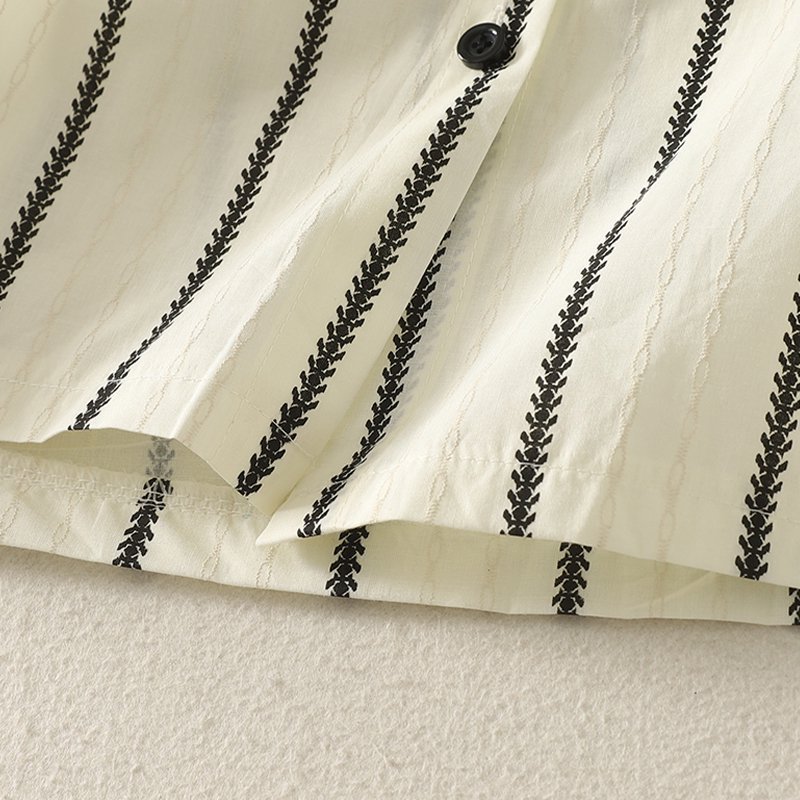 Vapetix M-2XL Women's 2025 Summer New Loose Contrast Color Striped Sleeveless Shirt with a Refined Look – Bild 3