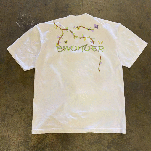 Vapetix S-3XL  [Tmall/recommend] heavy 230g double yarn combed cotton compact floral letter printed short sleeve T