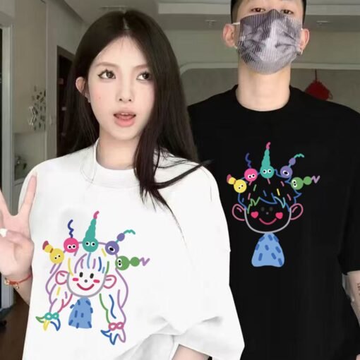 Vapetix S-3XL  [220g combed cotton] special lovers outfit 2025 new summer net popular super hot short sleeve t-shi