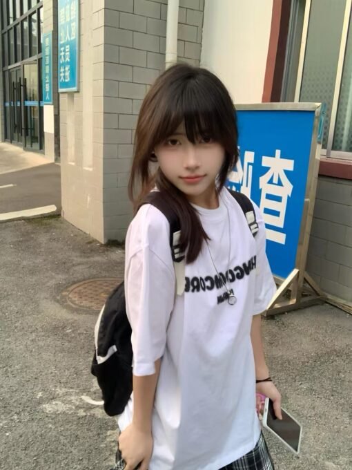 Vapetix M-2XL  [Live Quality 21 220g Combed Tight 100 Cotton Back Bag Collar Short Sleeve T-Shirt] Letter Printed - Afbeelding 2