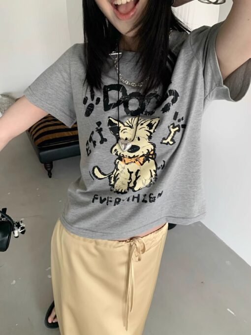 Vapetix S-2XL  Official figure cotton 40 220g (92% cotton 8% spandex) shoulder short sleeve T-shirt women's printi