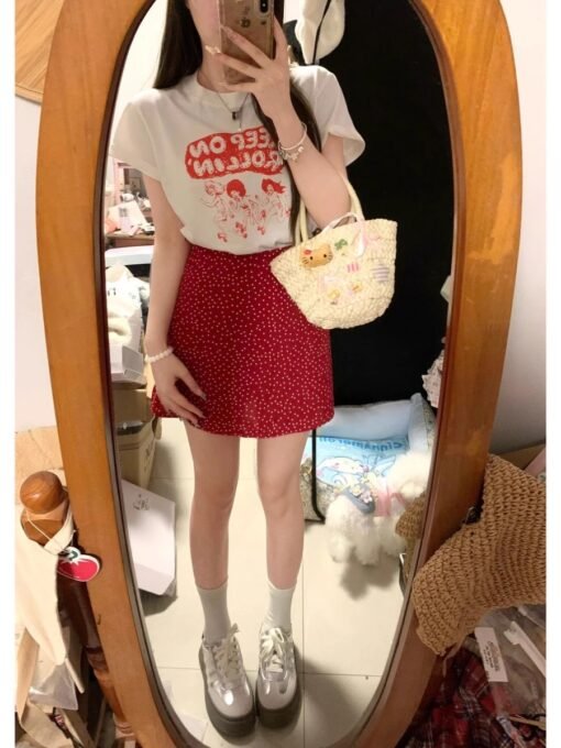 Vapetix S-2XL  Official figure cotton 40 220g (92% cotton 8% spandex) shoulder short sleeve T-shirt women's printi