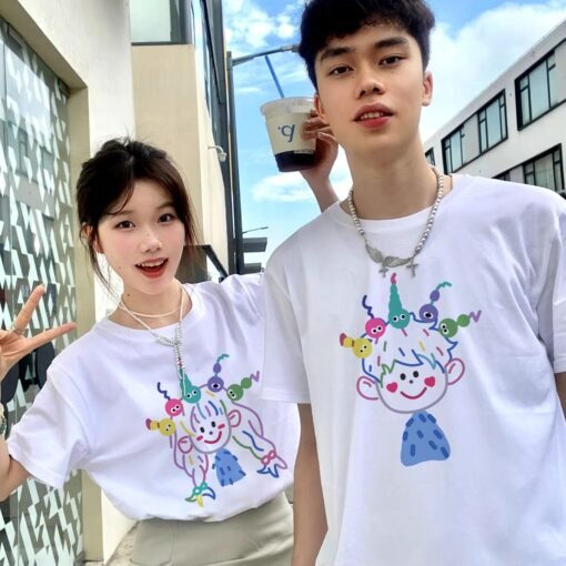 Vapetix S-3XL  [220g combed cotton] special lovers outfit 2025 new summer net popular super hot short sleeve t-shi - Obrázek 5