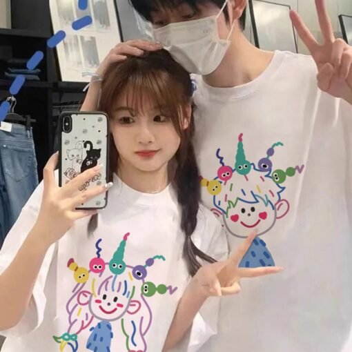 Vapetix S-3XL  [220g combed cotton] special lovers outfit 2025 new summer net popular super hot short sleeve t-shi - Obrázek 2