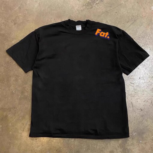 Vapetix S-3XL  [Tmall/recommend] heavy 230g double yarn cotton combed tight Fat letter printed short sleeve T-shir – Bild 5