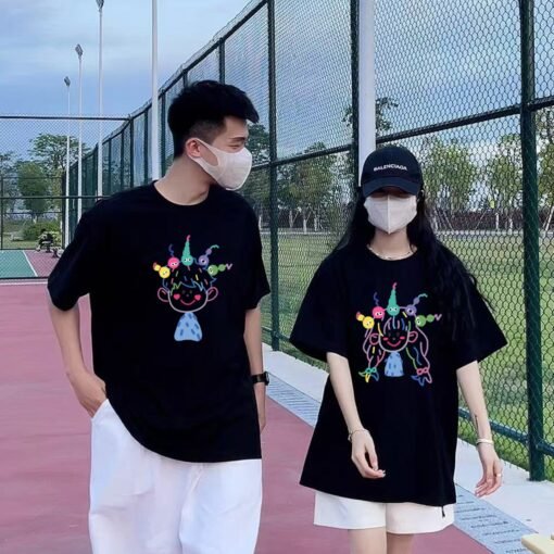 Vapetix S-3XL  [220g combed cotton] special lovers outfit 2025 new summer net popular super hot short sleeve t-shi - Obrázek 3