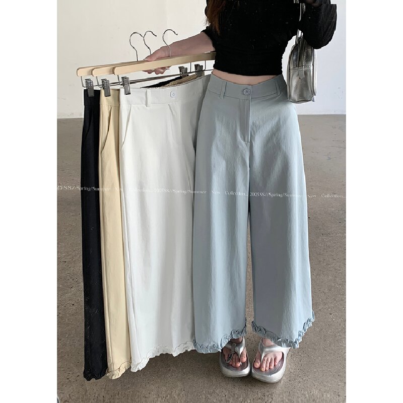 Vapetix S-XL Photographed! 2025 New Elastic Waist Loose Casual Pants Blackberry Edge Nine-Segment Pants for Men – Bild 6