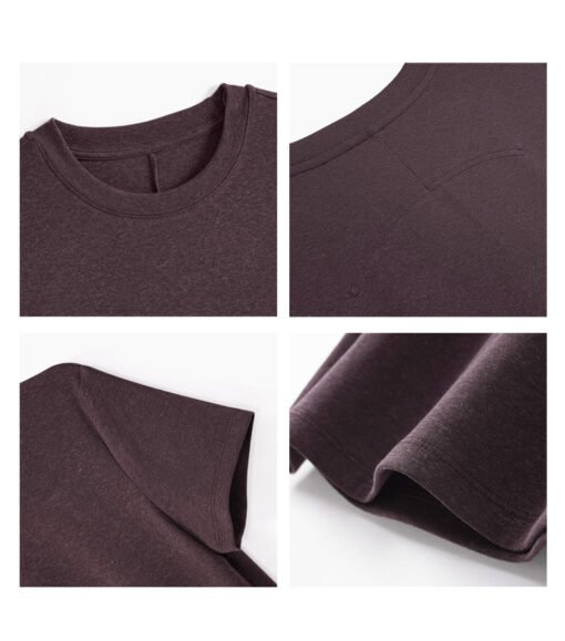 Vapetix M-XXXL  【U-Neck Tencel Linen Bare Texture】Laycel Short-Sleeve Women's New Design Sensory Backless Slimming