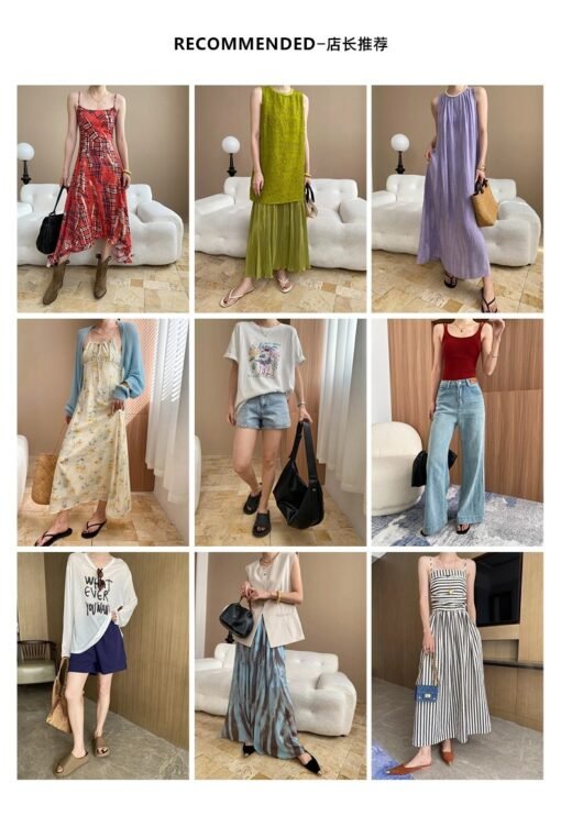 Vapetix S-L  Sinan Garden Story French retro plant silhouette print A-line suspender dress linen SN7623 - Obrázek 4