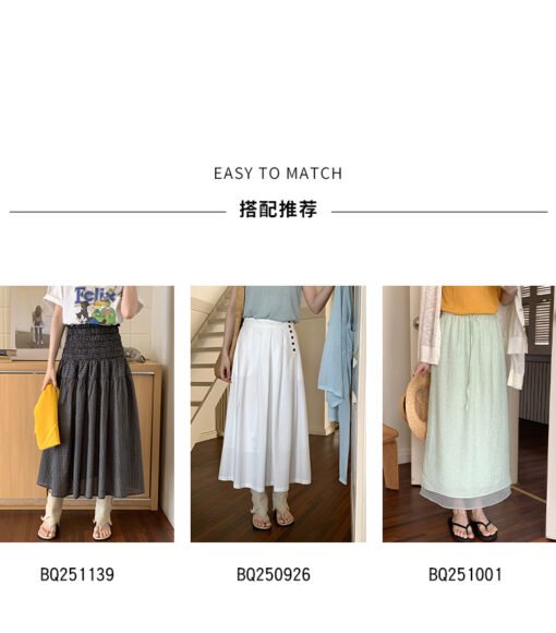 Vapetix S-M  Lazily Off-the-Shoulder Short-Sleeve Women's T-Shirt Summer 2025 New Korean Style Loose and Slimmin - Pilt 6