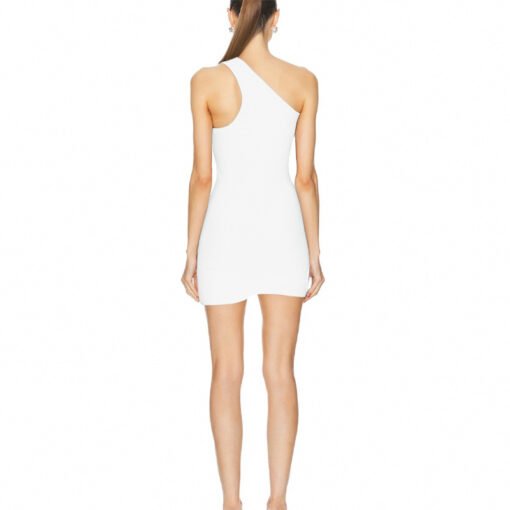 Vapetix XS-XL  Women's Summer Single Shoulder Elastic Tight Asymmetrical Nightclub Party Off-the-Shoulder Bandage - Billede 4